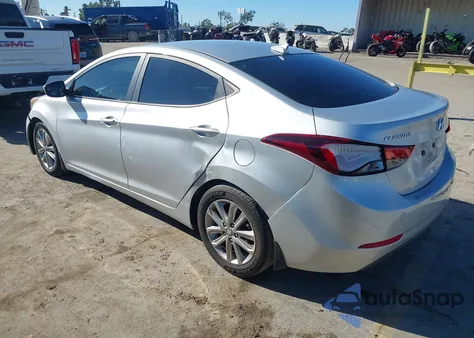 2016 Hyundai Elantra Se из США, поврежденный, VIN 5NPDH4AE4GH657974